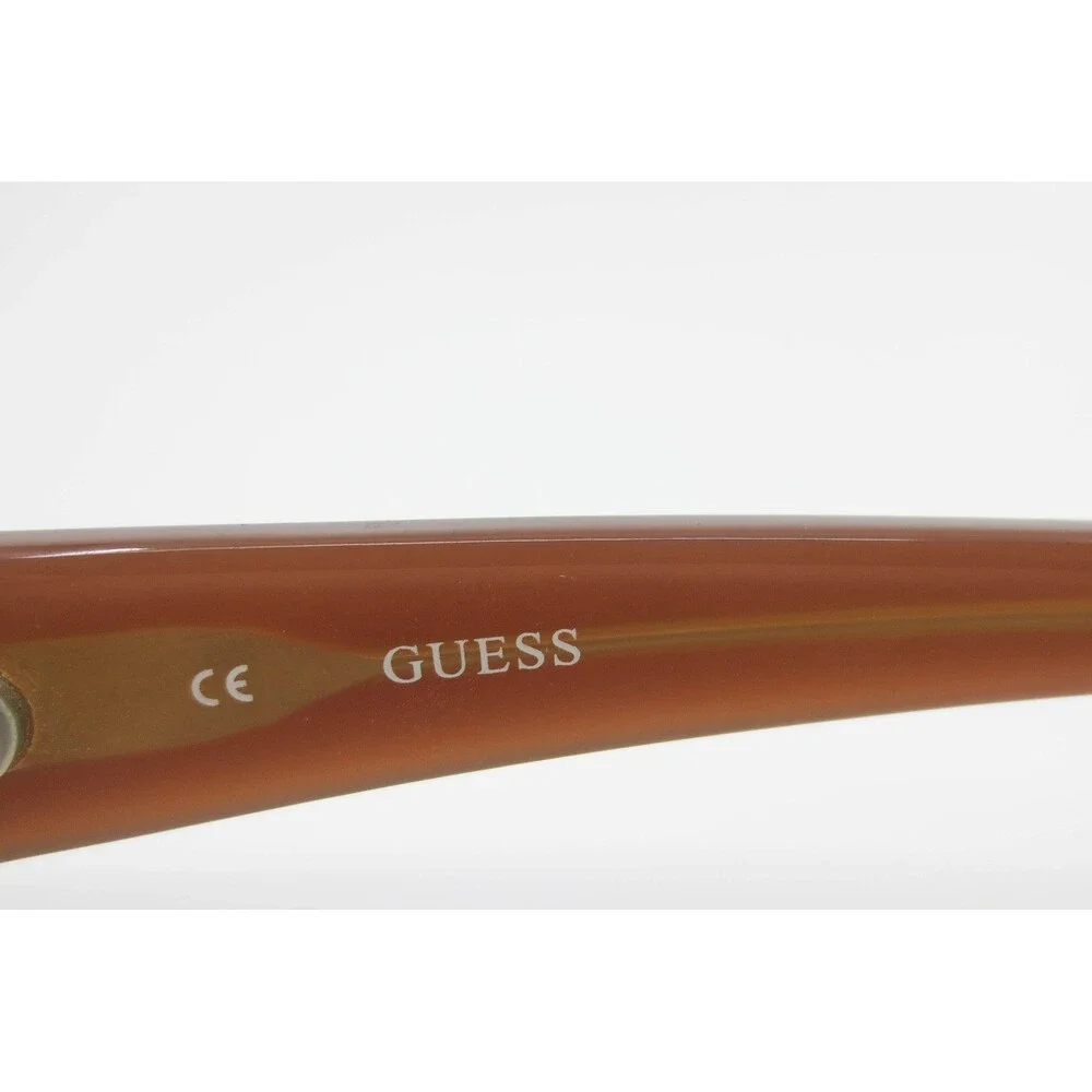 Guess GU2205 BRN Brown Rectangular Eyeglasses Frames 50-17-135 Demo Lenses